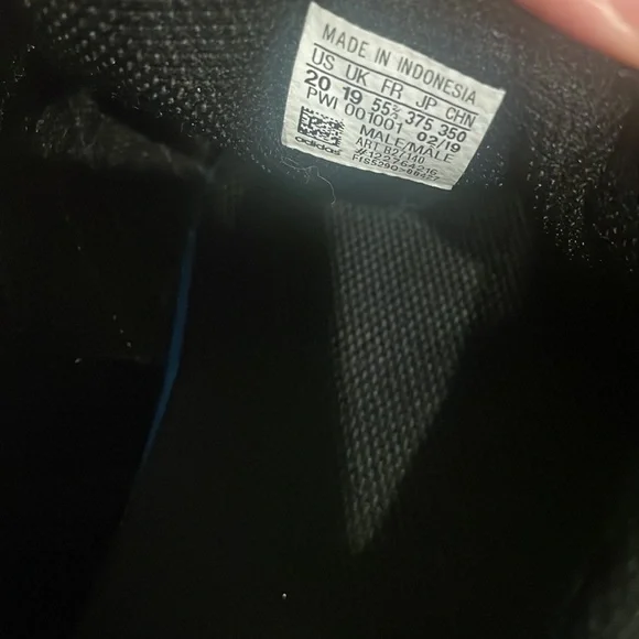 🆕 Adidas Superstar ADV Shoes - Core Black/White/White Sz 20 - Picture 5 of 12